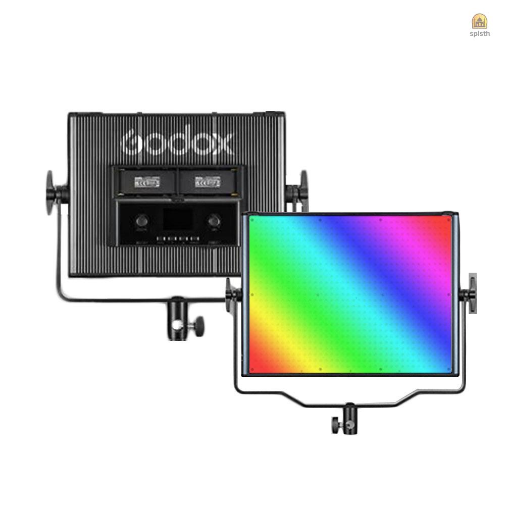 Godox LDX50R แผงไฟ LED RGB 63W สองสี 14 เอฟเฟคไฟพิเศษ CRI≥96 2500k-10000K หรี่แสงได้ รองรับแบตเตอรี่ 2.4G ควบคุมไร้สาย DC NP Series