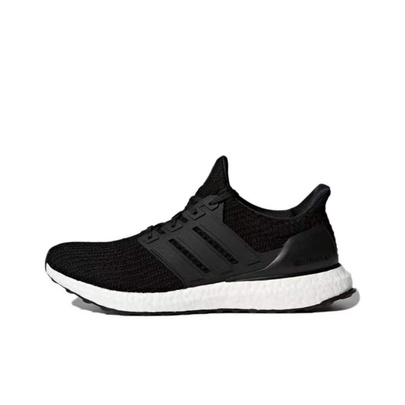 ♞Adidas Ultra Boost 4.0 sneaker, Men's and Women's Boost technology, black, white, gray, tricolor
