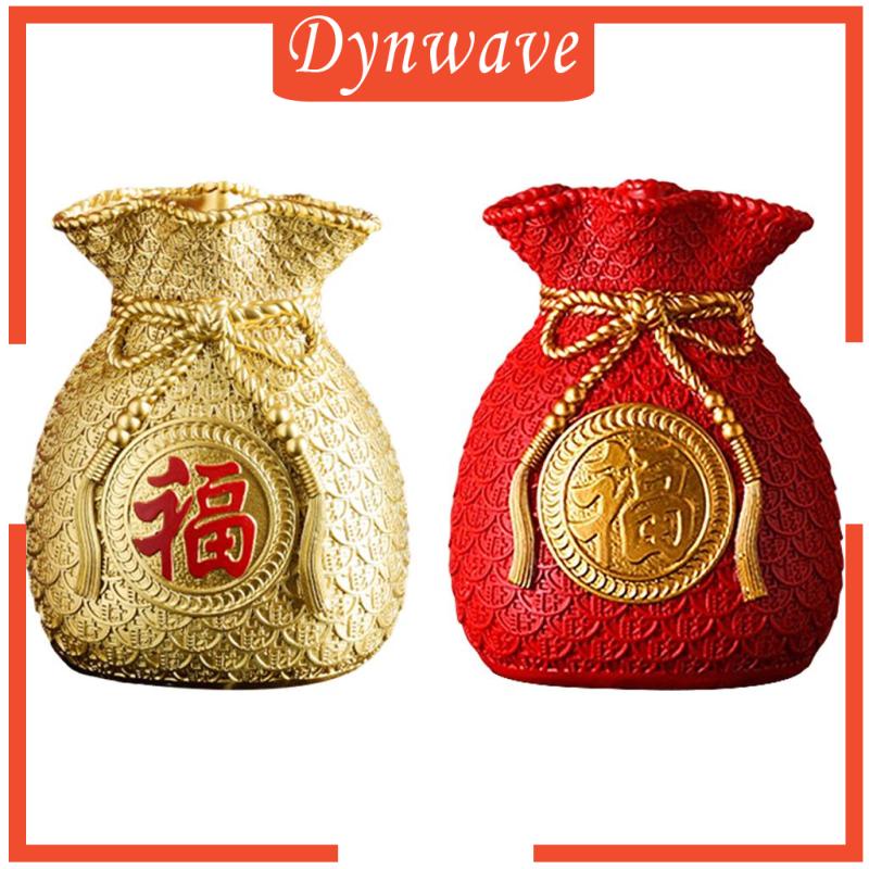 [Dynwave] แจกันดอกไม้ สไตล์จีนนําโชค สําหรับตกแต่งห้องนั่งเล่น ปาร์ตี้ งานแต่งงาน