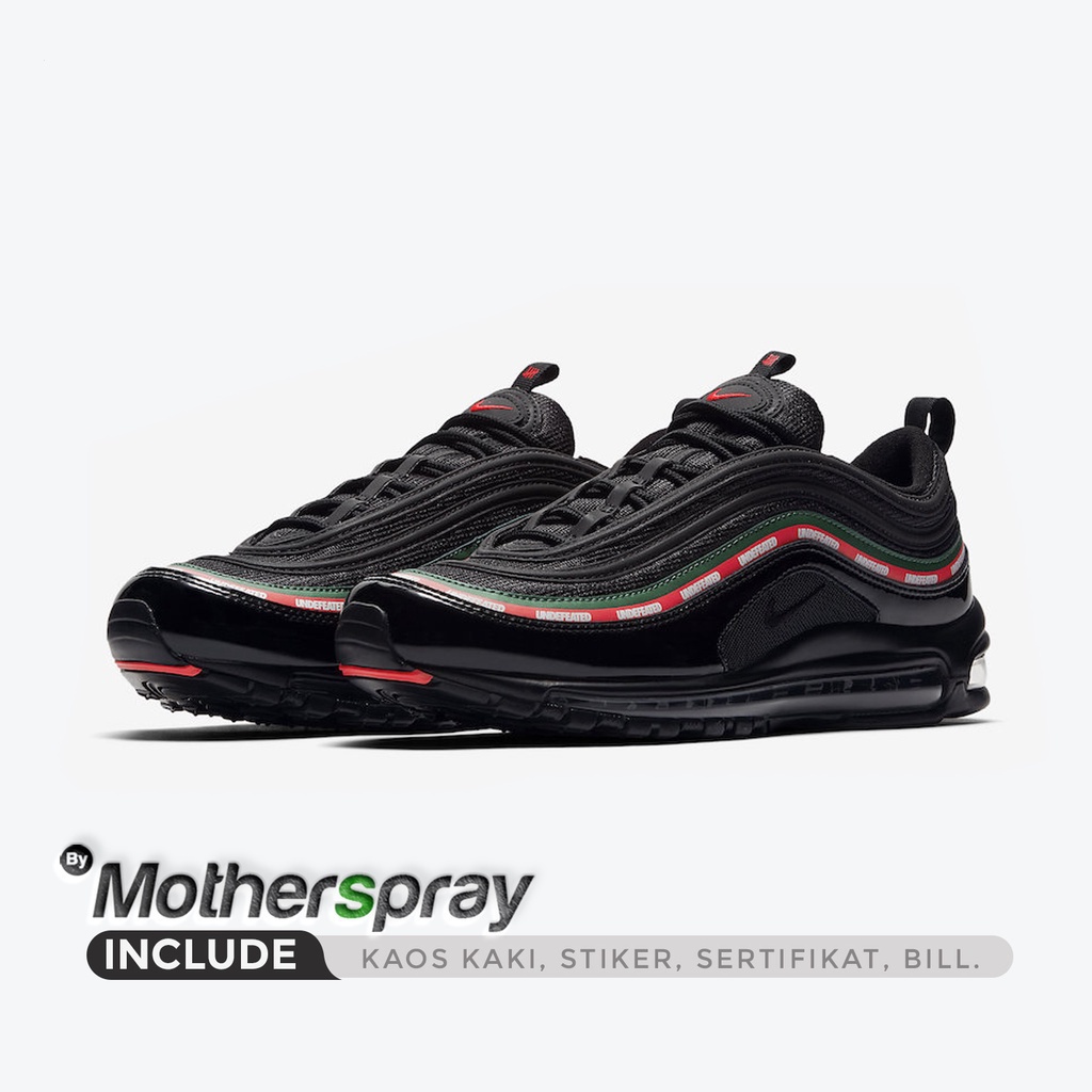 UNDEFEATED Nike Air Max 97 UNDEFEATED Black Perfect Kick PK9999999999999999999999999999999999999999
