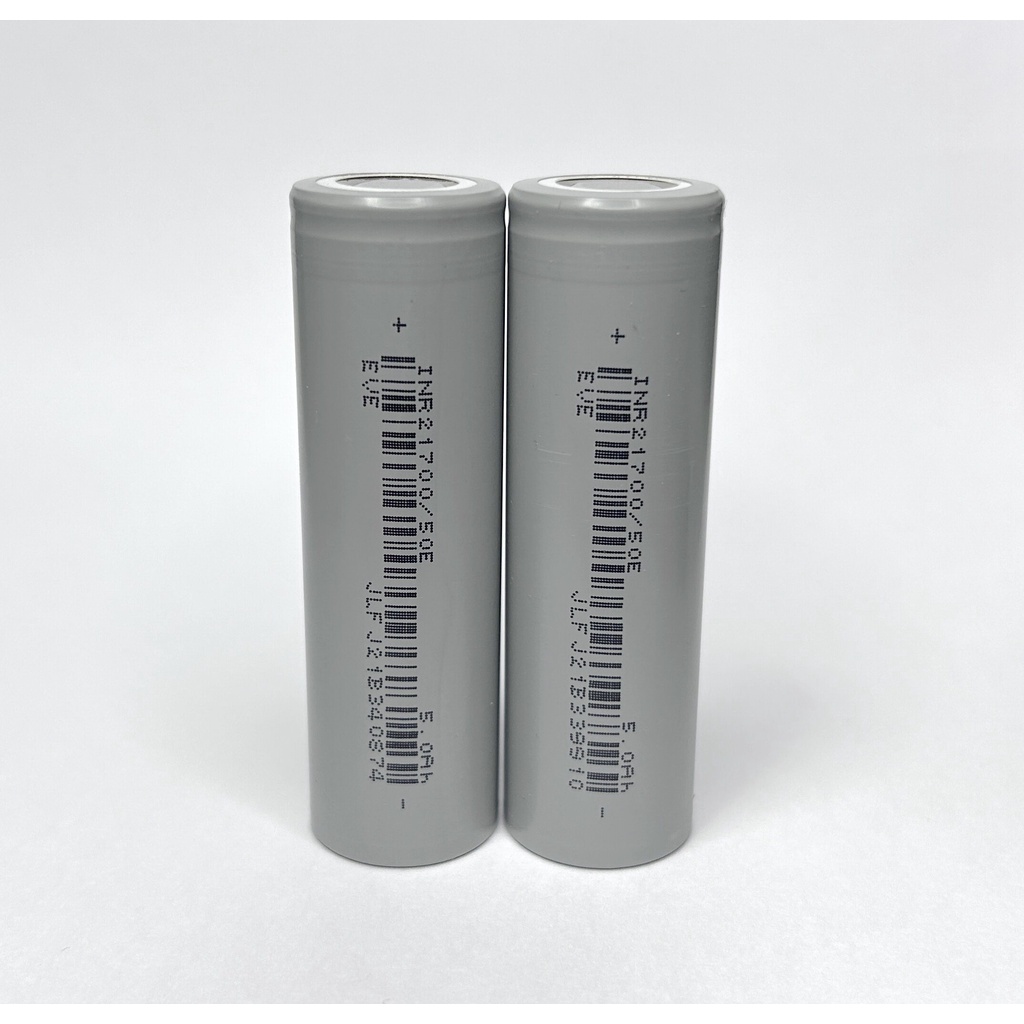 ถ่านชาร์จ 21700 EVE 5000mah ราคา 1 ก้อน กระแสสูง 5C 21700 แท้