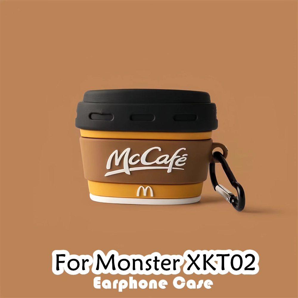 【imamura】เคสหูฟังซิลิโคนนิ่ม ลายการ์ตูนมอนสเตอร์น่ารัก สําหรับ Monster XKT02