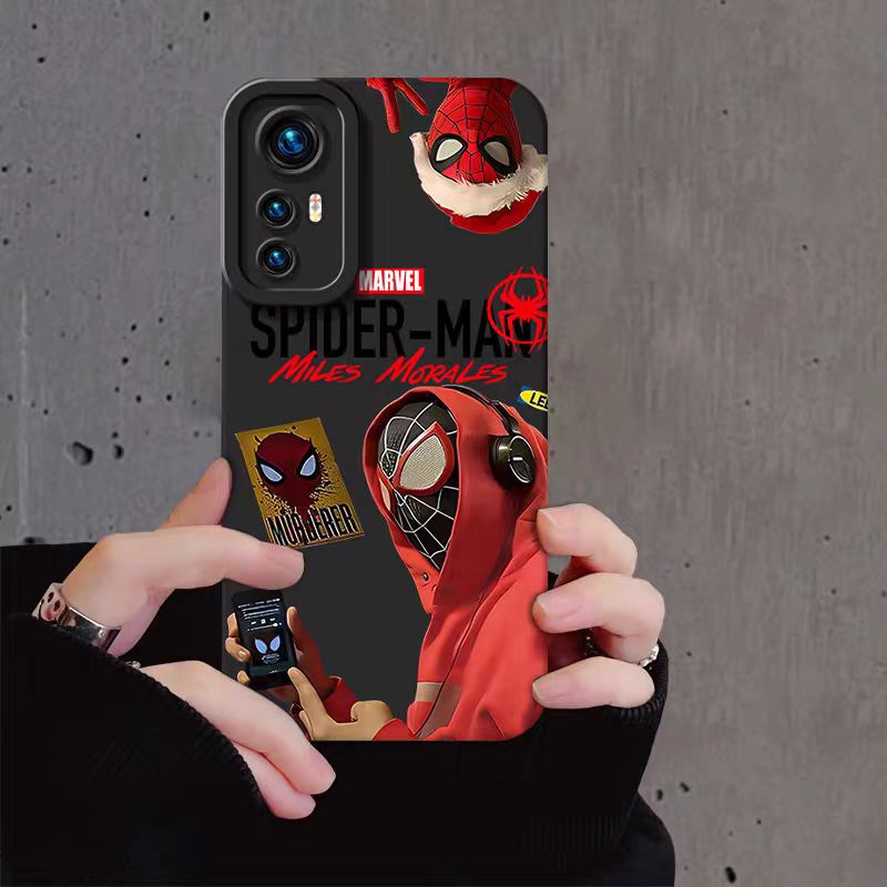 สําหรับ INFINIX ZERO X PRO ZERO X NEO TECNO POVA 2 SPARK 5 6 AIR GO 7 7T G0 2022 Spider-Man Soft Lit