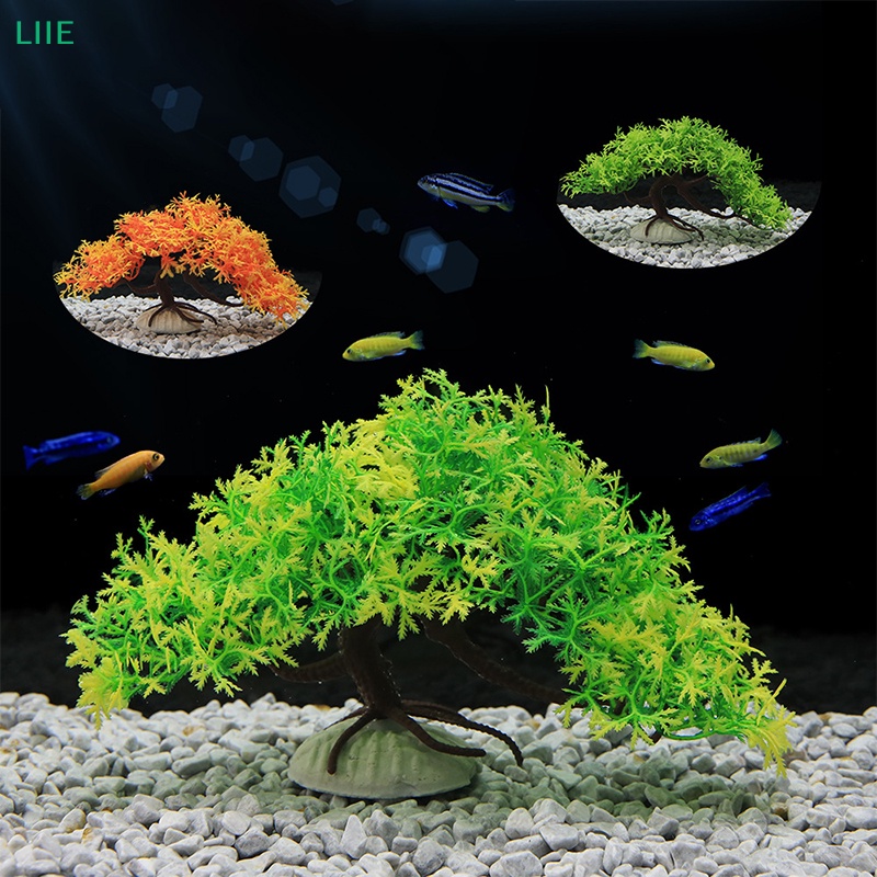 Qukiblue ต้นไม้ปลอม พลาสติก เครื่องประดับ สําหรับตกแต่งสวน ดอกไม้ ต้นไม้