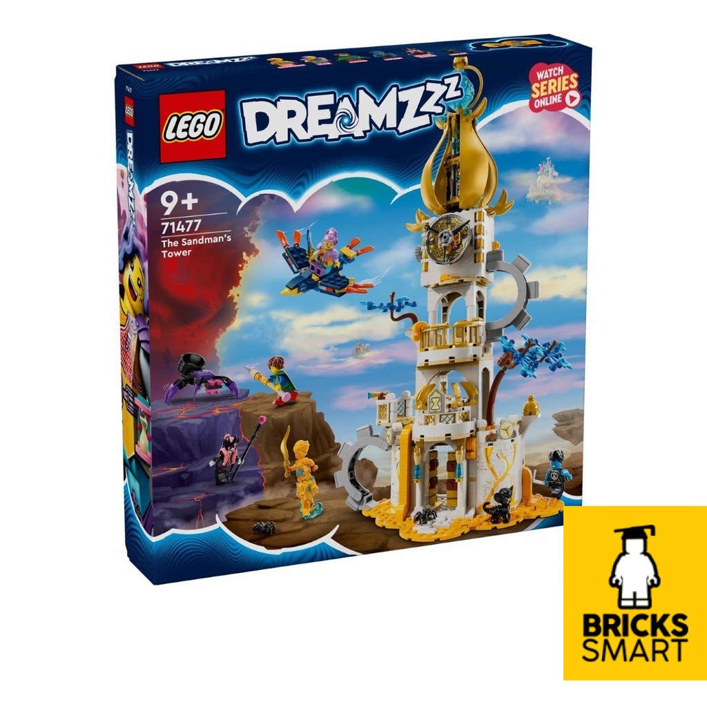 LEGO 71477 DREAMZzz The Sandmans Tower Building ชุดของเล่น (723 ชิ้น)