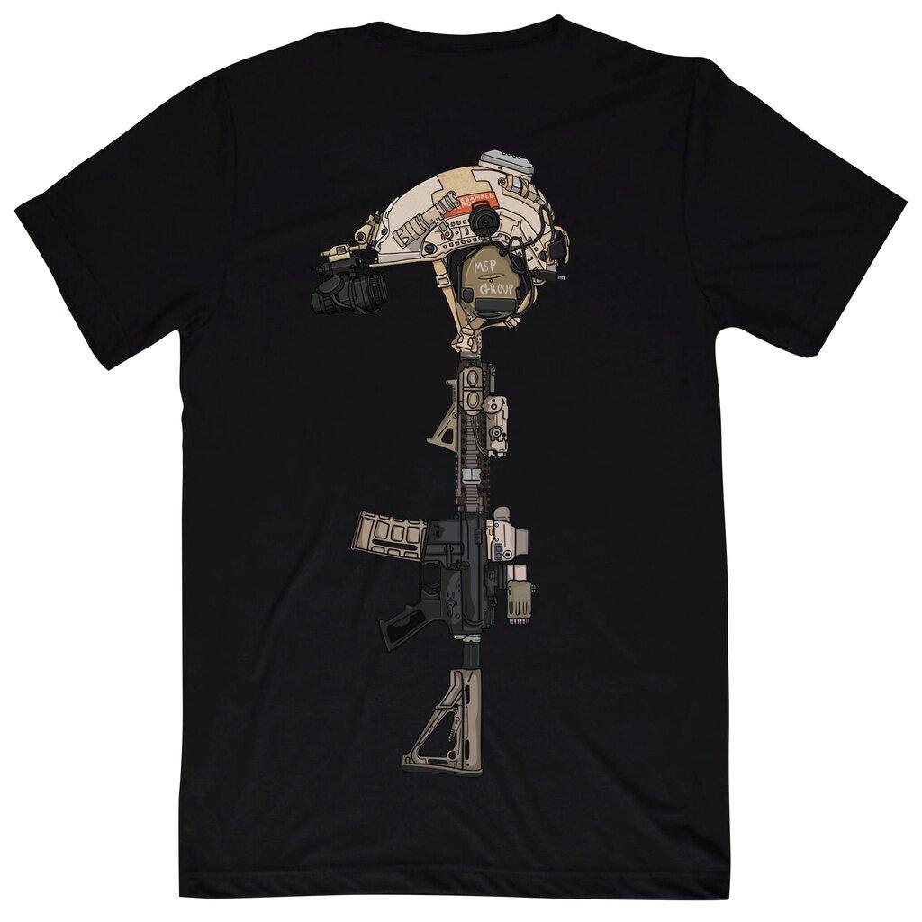 คลาสสิก MSPEC GEAR - T-Shirt MK 18 เสื้อยืด เสื้อสกรีนพิมพ์ลาย MK18 S-5XL