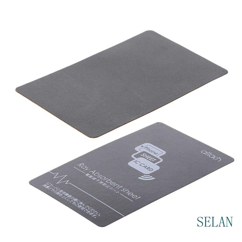 Selan สติกเกอร์แท็กแม่เหล็ก ทรงสี่เหลี่ยมผืนผ้า ป้องกันโลหะ NFC
