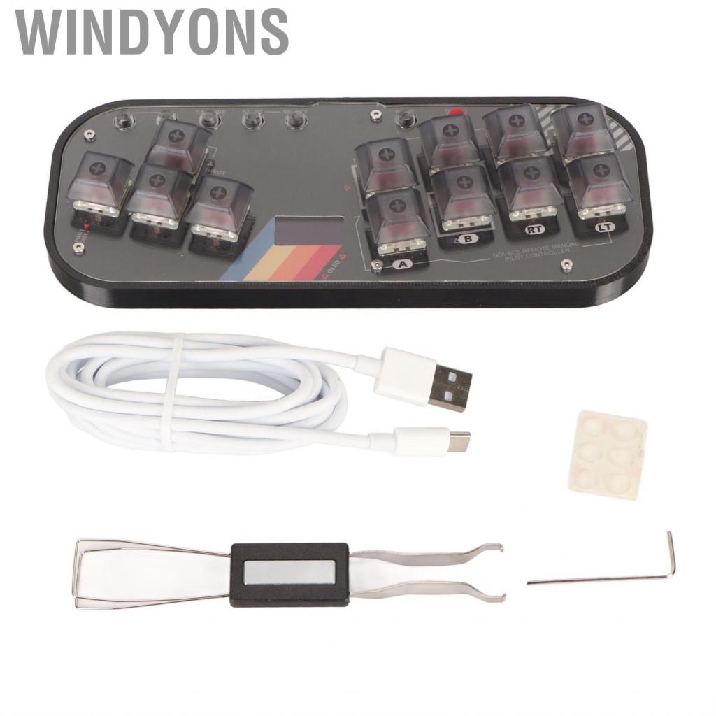 Windyons New For Fighting Box Keyboard Hitbox Mini Game Controller SOCD
