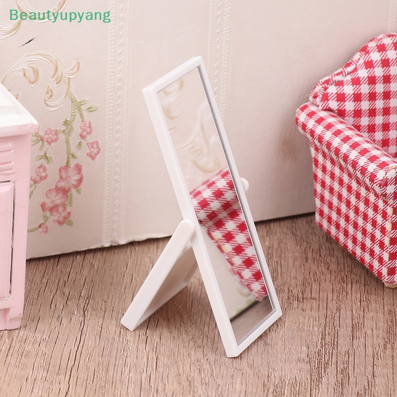 [Beautyupyang] เฟอร์นิเจอร์กระจกจําลอง 1:12 สําหรับตกแต่งบ้านตุ๊กตา