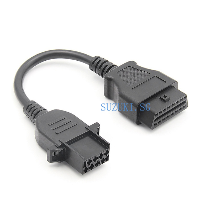 Obdii 16 Pin to Volvo 8 Pin OBD2 สายเคเบิ้ลเชื่อมต่อ สําหรับรถยนต์