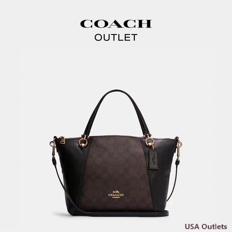 US Outlets COACH Women's KACE Dumpling Bag Leather Crossbody กระเป๋าผู้หญิง C6229 7261