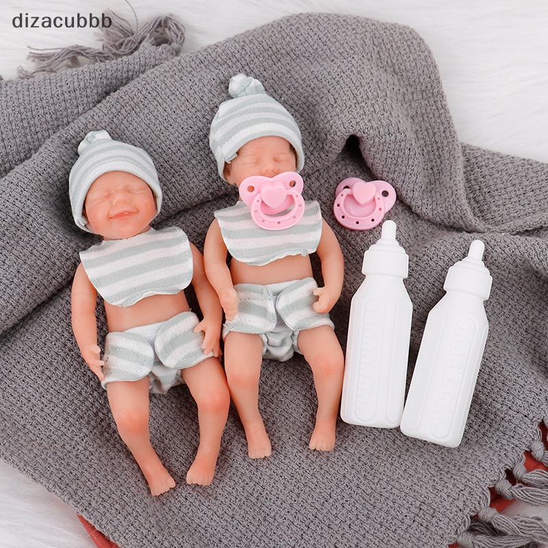 (dizacubbb) ใหม่ ตุ๊กตาเด็กทารกแรกเกิด ซิลิโคน ขนาดเล็ก 15 ซม.