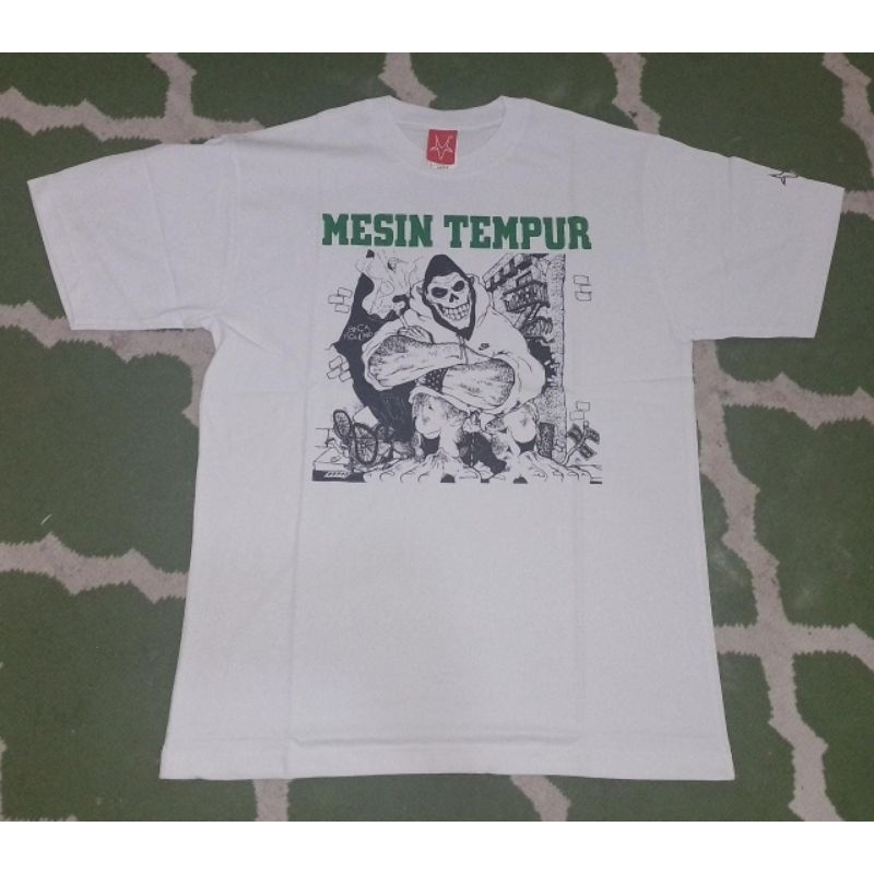 MESIN Combat Machine T-Shirt - Beca Tiboling Cotton Combed 24s
