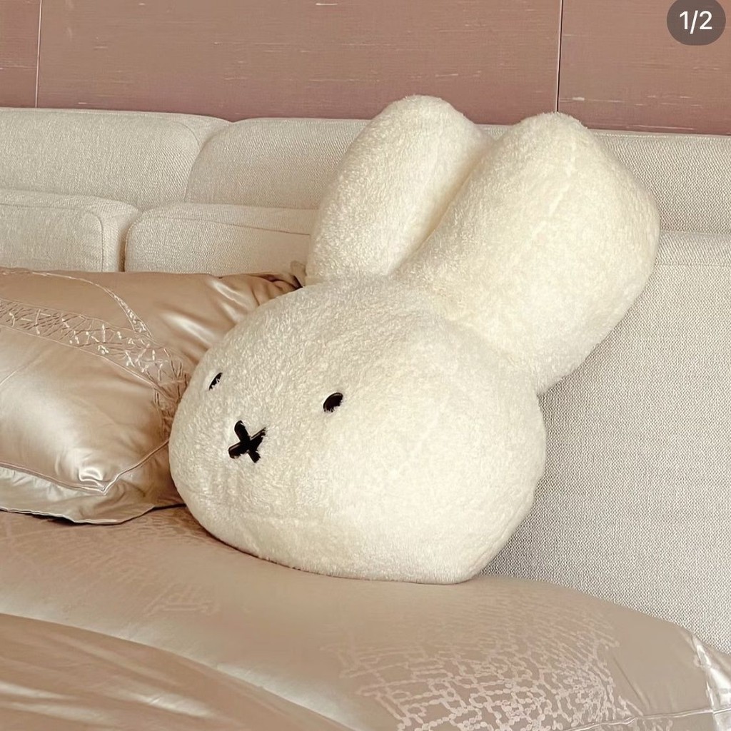 Miffy Miffy Miffy หมอนตุ๊กตากระต่ายน่ารัก สําหรับห้องนอน ปีใหม่ ของขวัญวันเกิด