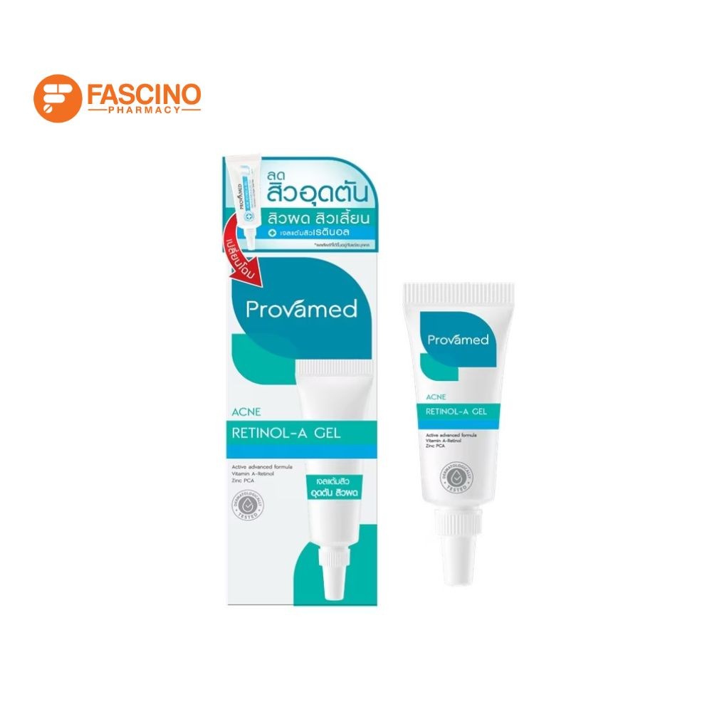 PROVAMED Acne Retinol-A Gel เจลแต้มสิว (10g.)