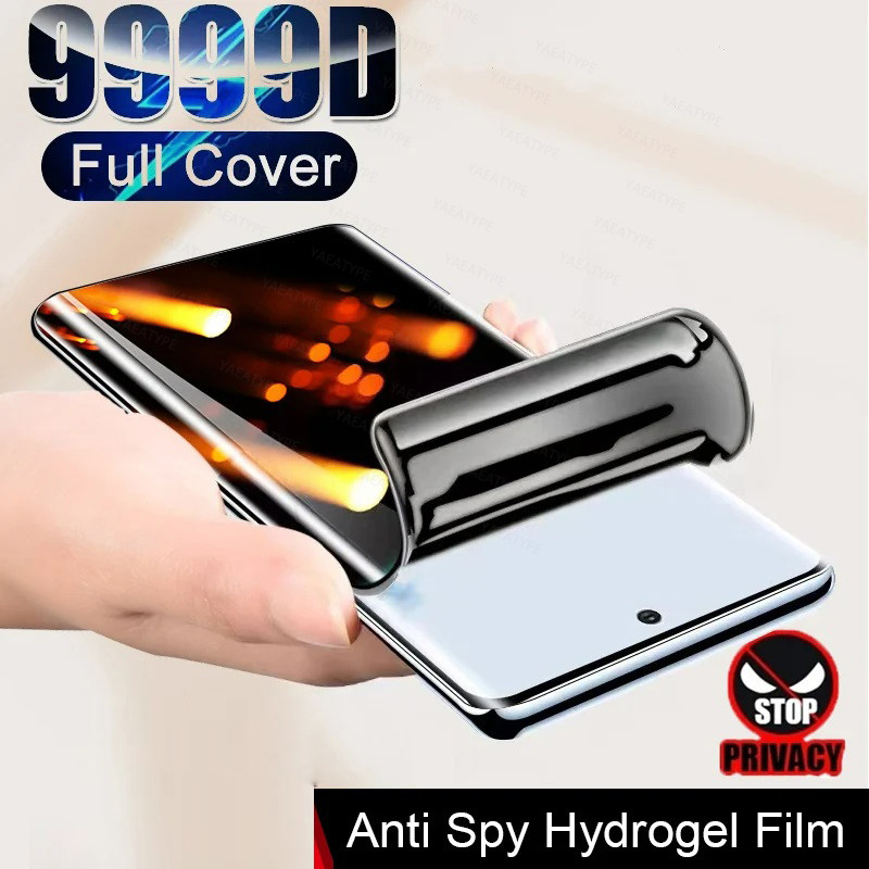 Oneplus13 OnePlus11 Anti Spyความเป็นส่วนตัวฟิล์มHydrogelนุ่มสําหรับOnePlus 13 12R 12 11R 11 Anti-Fingerprints Anti Blue Lightโทรศัพท์ป้องกันหน้าจอMatte Frostedฟิล์มนุ่ม