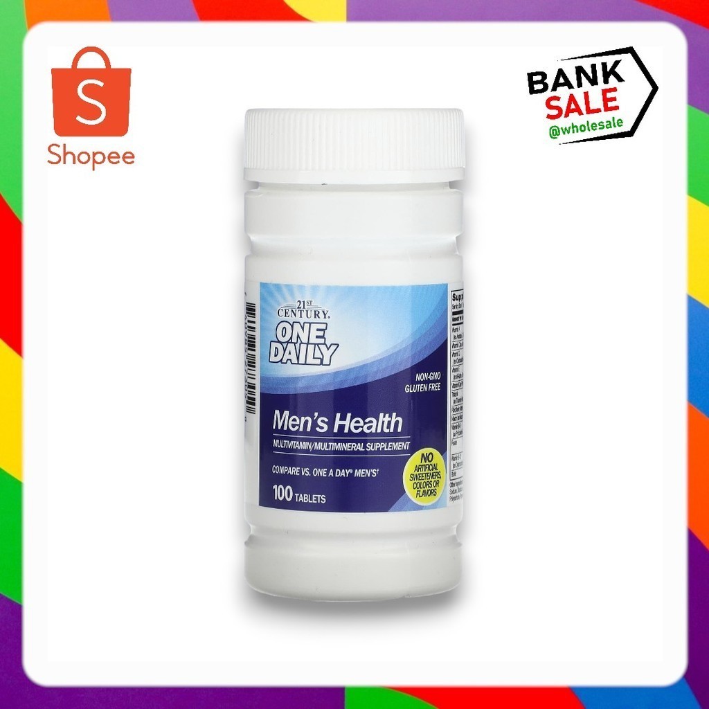 21st Century One Daily  Men's Health 100 Tablets