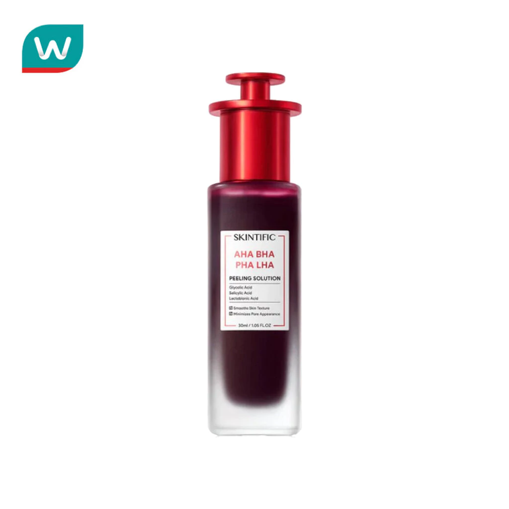 Skintific สคินทิฟฟิค AHA BHA PHA LHA พีลลิ่ง โซลูชั่น 30 มล.