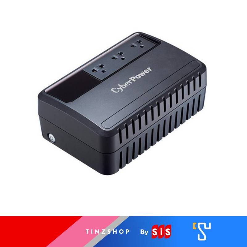 [Tinzshop]เครื่องสำรองไฟ CyberPower UPS BU800E-AS 800VA/480WATT รับประกัน Onsite 2 ปี