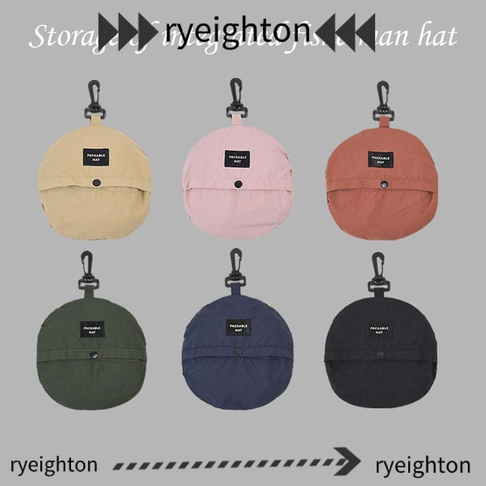 Ryeighton หมวกตกปลา Camping เดินป่าปีนเขากันน้ํา Quick-drying Sun Protection Sun หมวก