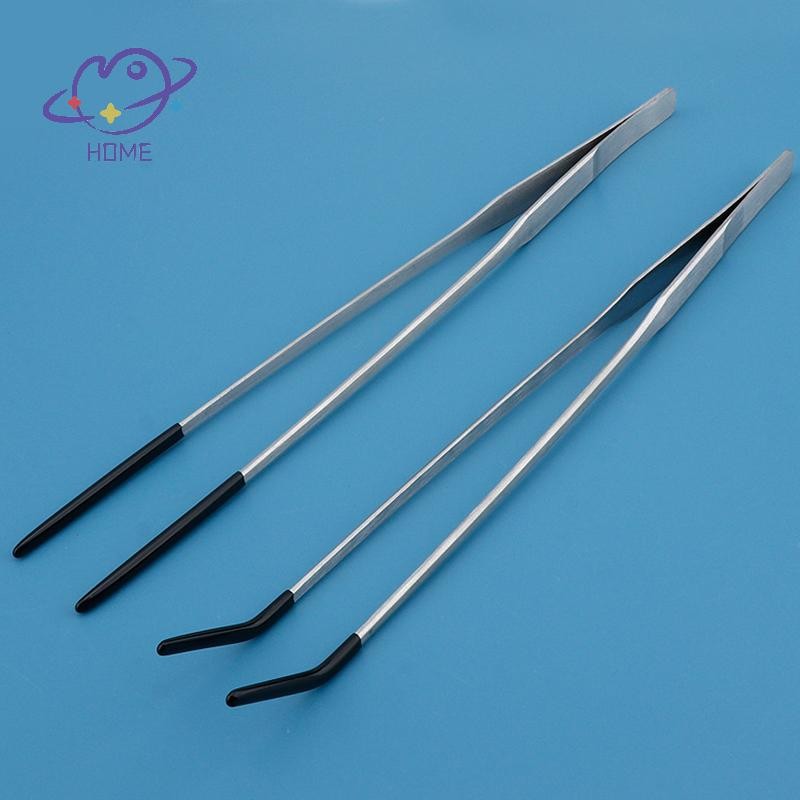 [mayhome] สัตว์เลื้อยคลานสแตนเลสพร้อมปลายยางแหนบให้อาหารแหนบพิพิธภัณฑ์สัตว์น้ําแหนบเครื่องมือทําความสะอาดถังปลางูสิ่งที่ส่งมาอุปกรณ์เสริม {TH} - รูปที่ 4