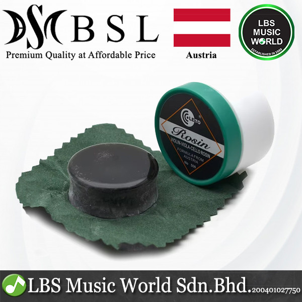 BSL Leto 506 Rosin คุณภาพแสงและฝุ่นต่ําสําหรับไวโอลิน Viola Cello