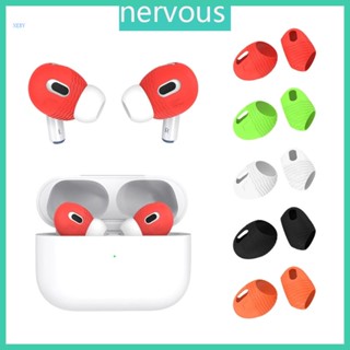 Nerv ตะขอเกี่ยวหู ป้องกันการสูญหาย สําหรับ Pods Pro 2 Eartip Earbuds เคสซิลิโคน สะดวกสบาย