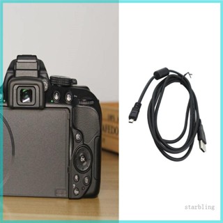 Star สายชาร์จกล้องดิจิทัล USB2 0 1 5 เมตร สําหรับกล้อง DSLR DSC W710 W730 W800 W810 W830