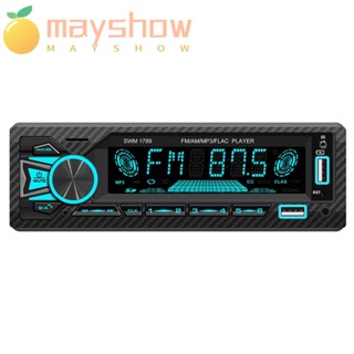 Mayshow เครื่องเล่น MP3 สเตอริโอ แฮนด์ฟรี อุปกรณ์เสริม สําหรับติดภายในรถยนต์