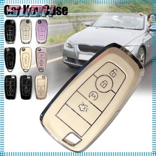 Suqi เคสกุญแจรีโมตรถยนต์ TPU แบบนิ่ม สําหรับ Ford Everest Range C-Max S-Max Focus Galaxy Mondeotransit