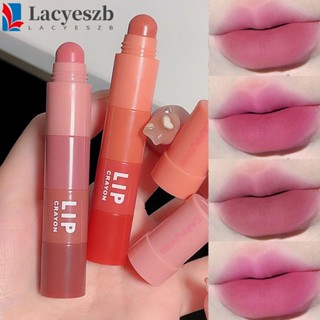 Lacyeszb ลิปสติก เนื้อแมตต์ ชุ่มชื้น กันน้ํา ติดทนนาน สีนู้ด 4 in 1 สําหรับผู้หญิง