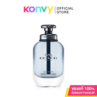 Coach Open Road EDT น้ำหอมโค้ชสำหรับผู้ชาย ได้รับแรงบันดาลใจจากการเดินทางบนถนนเลียบชายฝั่งอเมริกา.
