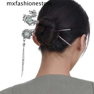 Mxfashione กิ๊บติดผม ลายมังกร แฟชั่นฤดูร้อน สําหรับผู้หญิง