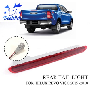 ไฟเบรกท้าย แบบไดนามิก ตัวที่ 3 สีแดง สําหรับ Toyota Hilux Revo Vigo 2015 2016 2017 2018