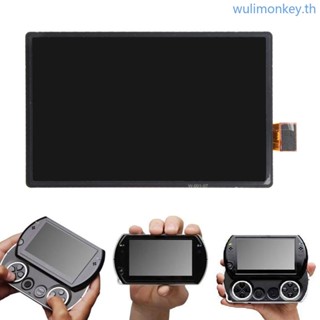 Wu เกมคอนโซลหน้าจอแสดงผล LCD พร้อมแบ็คไลท์ แบบเปลี่ยน สําหรับแผงหน้าจอ PSP GO LCD