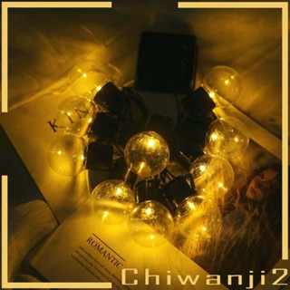 [Chiwanji2] สายไฟ Led พลังงานแสงอาทิตย์ ขนาดเล็ก สําหรับตกแต่งเทศกาล