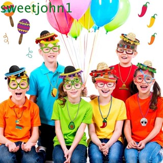 Sweetjohn ที่คาดผม กันลื่น ขนาดใหญ่ สไตล์เม็กซิกัน ตลก พร็อพสําหรับแต่งกาย ปาร์ตี้