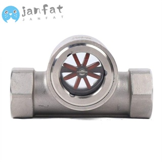 Janfat เครื่องวัดการไหลของน้ํา สเตนเลส 304 NPT SG-YL11-1 1 นิ้ว แบบพกพา