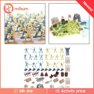 [Mibum] ชุดฟิกเกอร์ 71 ชิ้น สําหรับของขวัญวันเกิด