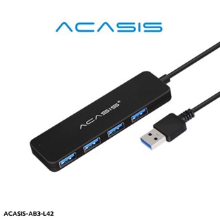 Acasis AB3 usb 3 mini  hub 4 port สายยาว 20 เซนติเมตร