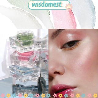 Wisdomest เครื่องสําอางบลัชออน เปลี่ยนสีได้ แบบพกพา