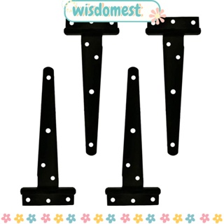 WISDOMEST สายรัดประตูบานพับ กันสนิม 4 ชิ้น