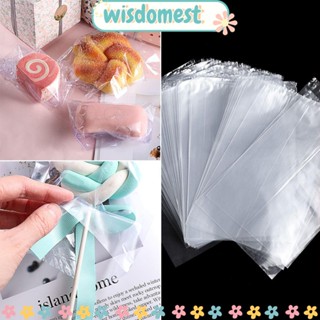 Wisdomest ถุงพลาสติก PVC สําหรับใส่สบู่ 100 ชิ้น