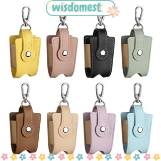 Wisdomest ที่ใส่เจลล้างมือ แบบพลิกด้านบน พร้อมพวงกุญแจ