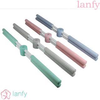 Lanfy แท่งแก้ไขหลังค่อม แบบหนา สองด้าน เป็นมิตรกับสิ่งแวดล้อม ป้องกันการลื่นไถล เพื่อความปลอดภัย สําหรับเล่นโยคะ