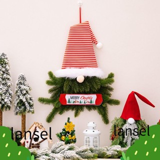 Lansel โนมพลาสติก ไร้หน้า สําหรับแขวนตกแต่งคริสต์มาส ปาร์ตี้