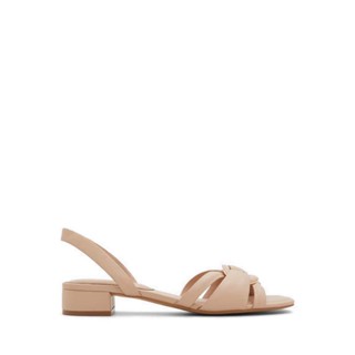 ALDO ALONDRA HEELED SANDALS - CREAM