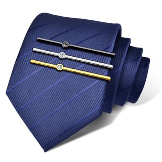 คลิปหนีบเนคไท ทองแดง ระดับไฮเอนด์ แบบเรียบง่าย สไตล์นักธุรกิ…