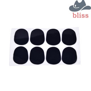 Bliss แผ่นปิดปากแซกโซโฟน 0.8 มม. ทนทาน สีดํา