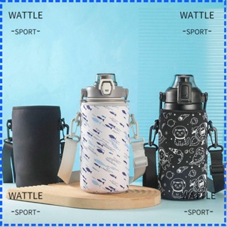 Wattle ฝาครอบขวดน้ํา 1300 1700 มล. พร้อมสายคล้อง อุปกรณ์เสริม สําหรับตั้งแคมป์ เล่นกีฬา